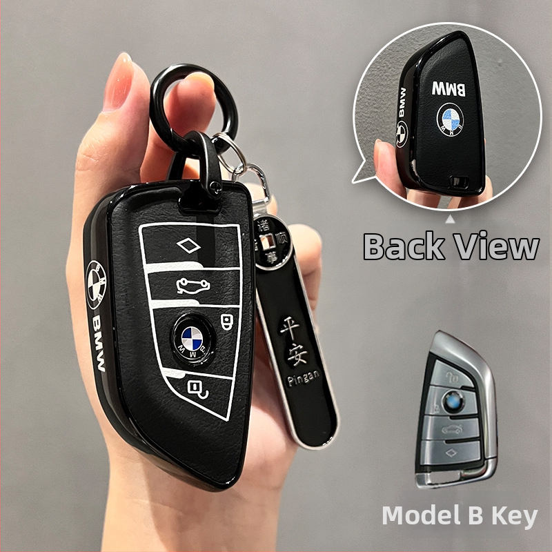 BMW TPU obal na kľúč, jednoduchý štýl, kompatibilný s radami 1/2/3/5 a X1/X3/X5, i3