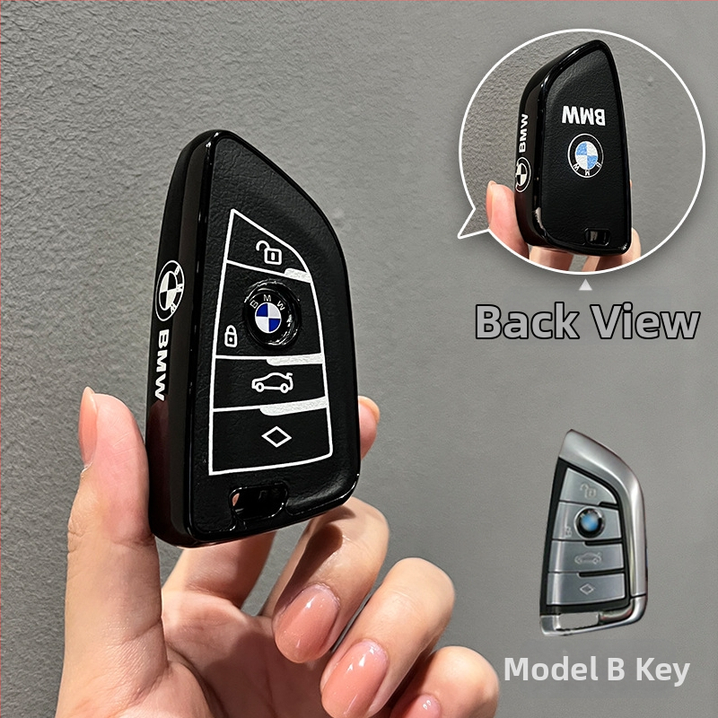 BMW TPU obal na kľúč, jednoduchý štýl, kompatibilný s radami 1/2/3/5 a X1/X3/X5, i3