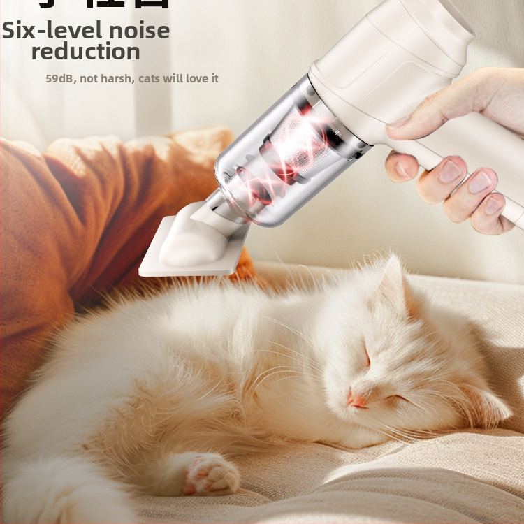 Φορητός ασύρματος χειρολαβικός σκουπιστήρας για γάτες, αναρρόφηση 20000 Pa, ισχύς 90 W, επαναφορτιζόμενο, πλενόμενος κάδος σκόνης