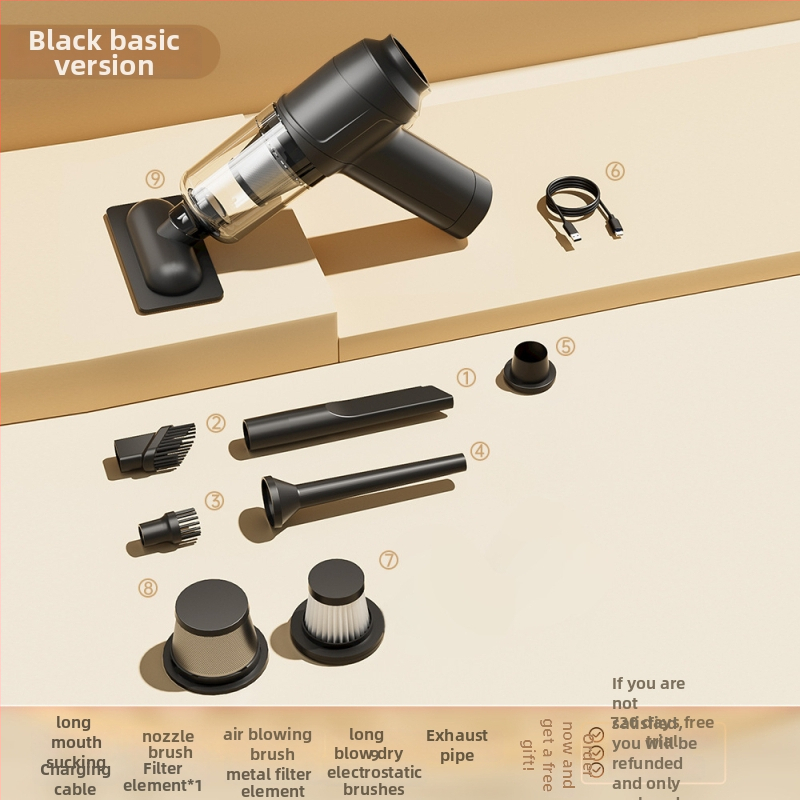 Φορητός ασύρματος χειρολαβικός σκουπιστήρας για γάτες, αναρρόφηση 20000 Pa, ισχύς 90 W, επαναφορτιζόμενο, πλενόμενος κάδος σκόνης