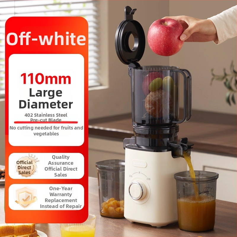 Apixintl Anben originálny odšťavovač pre domácnosť – multifunkčný, plne automatický, 200W, 1,2 l, 80 ot./min, s nožom na krájanie