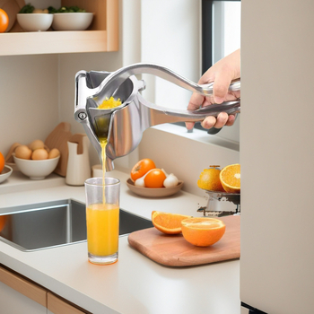 Storcător manual din aliaj de aluminiu, multifuncțional pentru fructe, stil modern minimalist