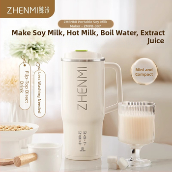 Zhenmi ZMPB-307 Stroj na sójové mlieko, 0.5L, Nerezové telo, 300W, 220V