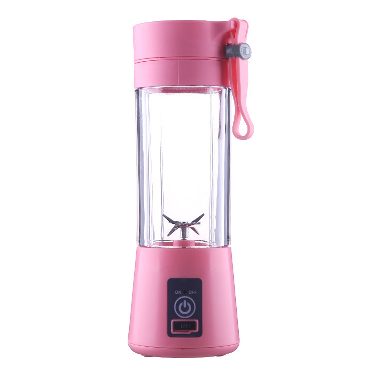 Prijenosna električna šalice za sok od voća, s baterijom, 18000 rpm, 150 W, dvostruka oštrica, kapacitet 400 ml