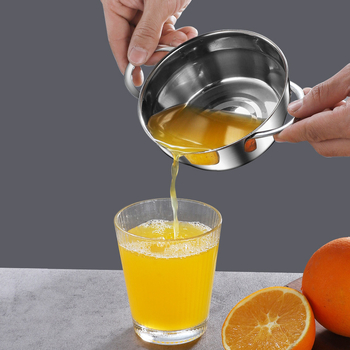 Ručni cediljak za limun od nehrđajućeg čelika, prenosiv i višefunkcionalan, dostupna privatna etiketa