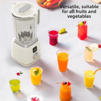 Domácí odšťavovač, plně automatický, přenosný, až 12 000 rpm, 150 W, kapacita 401–600 ml, 5+ nožov, vnútorná nádoba z borosilikátového skla