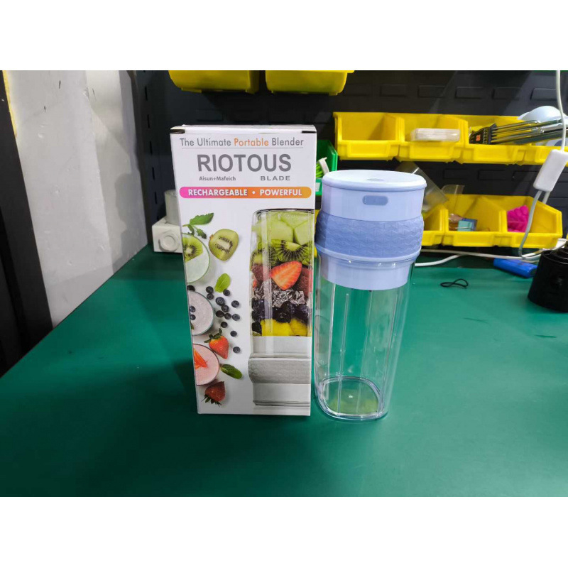 Bežični prijenosni električni sokovnik u čaši, 250W, 801–1000 ml, pet ili više oštrica, nehrđajući čelik unutarnja posuda, ugrađena baterija