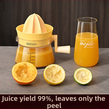 Ručni cijeđivač limuna i naranče – De Platinum, Višefunkcijski, PP+AS, Moderan minimalistički stil