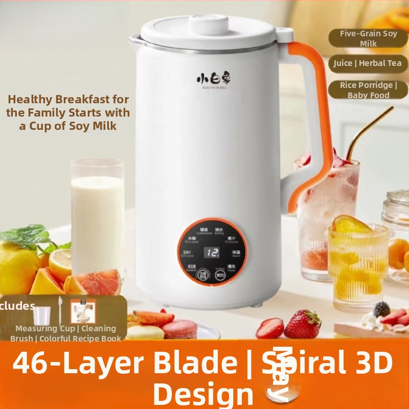 Stroj na sójové mlieko s mrežovým mletím, ohrevom spodnej dosky, automatické čistenie, izolácia a dotykové ovládanie