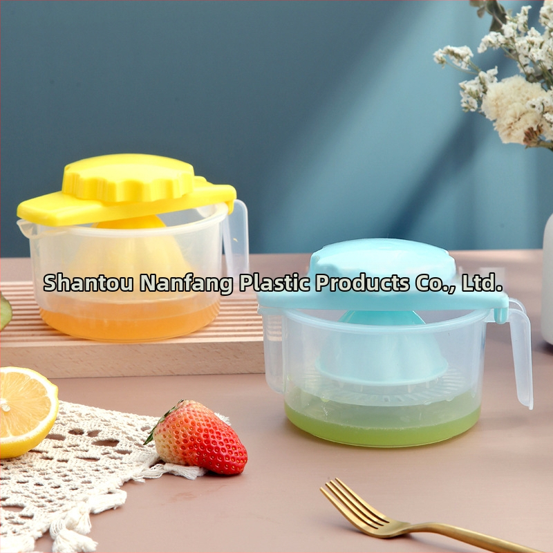 Ručni sokić od PP plastike za naranče i limune, s odjeljivačem pulpe – uštedu napora, lagan