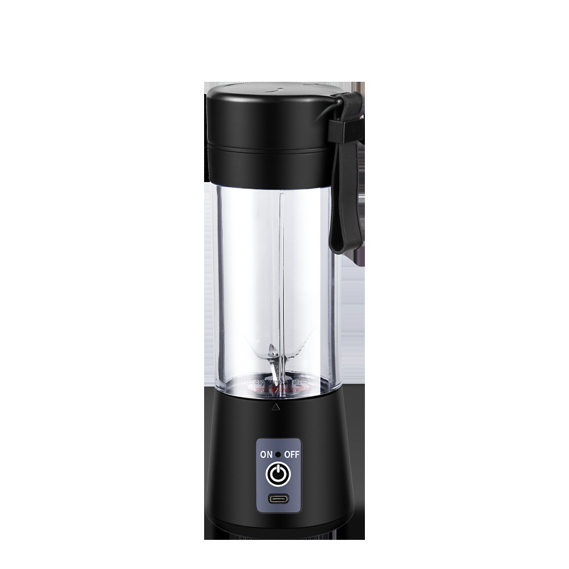 Prenosiva mini sokovnica s USB bežičnim napajanjem, 75W, 18000 rpm, 400 ml, ugrađena baterija, 5+ oštrica