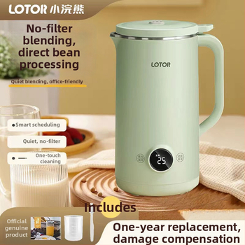 Domácka šójová mliekárska jednotka Little Raccoon DJJ pre domáce použitie, 220V, kapacita do 10 l, pre 2–3 osoby, funkcia prednastavenia, energetická trieda 1