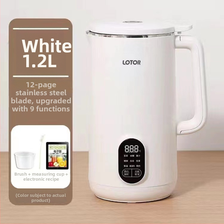 Domácka šójová mliekárska jednotka Little Raccoon DJJ pre domáce použitie, 220V, kapacita do 10 l, pre 2–3 osoby, funkcia prednastavenia, energetická trieda 1