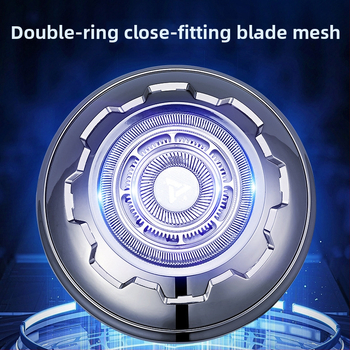 Električni podrezivač za golu glavu s rotacijskom oštricom od nehrđajućeg čelika, ugrađena baterija 500-800 mAh, trajanje 3-6 sati, način punjenja, čišćenje cijelog tijela