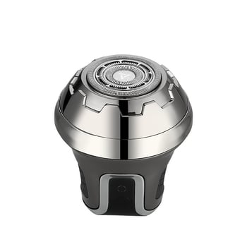 Električni podrezivač za golu glavu s rotacijskom oštricom od nehrđajućeg čelika, ugrađena baterija 500-800 mAh, trajanje 3-6 sati, način punjenja, čišćenje cijelog tijela