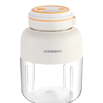 Prijenosni sokovnik, 200 W, velika kapaciteta 401–600 ml, unutarnji spremnik od prehrambenog PC-a, 18 000 RPM