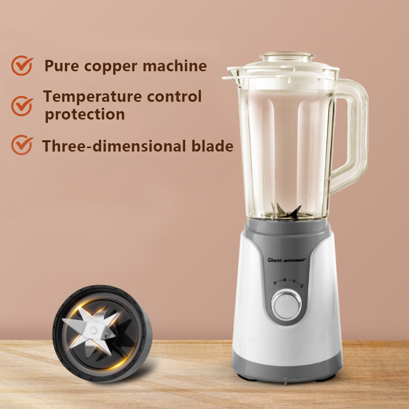 Višenamjenski kuhinjski uređaj za sokove, blender i sojino mlijeko, kapacitet 1-3 L, napon 111-240 V, brzina 20000-29999 okretaja/min, 3-složno 8-listićno oštrice, upravljanje gumbom