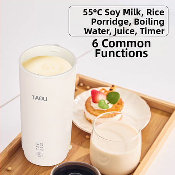 Prenosné zariadenie na sójové mlieko a detskú výživu, 300 ml – Model 301, Nerezové telo, mletie bez sitka, ohrev rámu, 300W