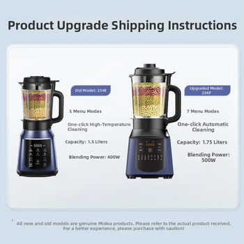 Viacúčelový kuchynský mixér na sójové mlieko, odšťavovač a kuchynský robot – pre 2–3 porcie, ručné ovládanie, izolácia, objem 1,2 l alebo viac, 3D rovnomerné zahrievanie