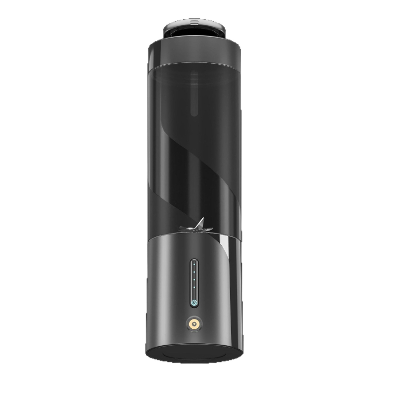 Prijenosni sokovnik, kapacitet 401–600 ml, snaga 150 W, brzina 20 001–22 000 rpm, ugrađena punjiva baterija, unutarnja posuda od PC prehrambene klase