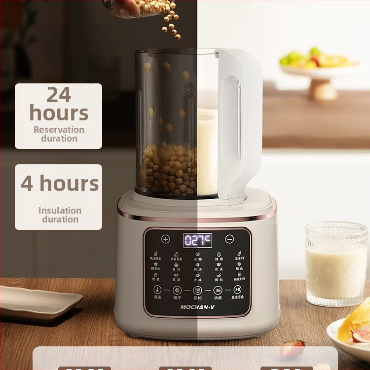 Mochan-v Kf803 stroj na sójové mlieko, plne automatický, tichý chod, bez zvyškov, viacúčelový, vhodný pre 3–5 osôb