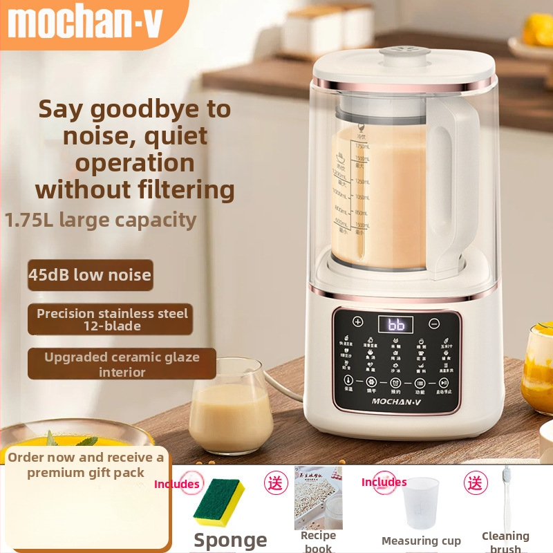 Mochan-v Kf803 stroj na sójové mlieko, plne automatický, tichý chod, bez zvyškov, viacúčelový, vhodný pre 3–5 osôb