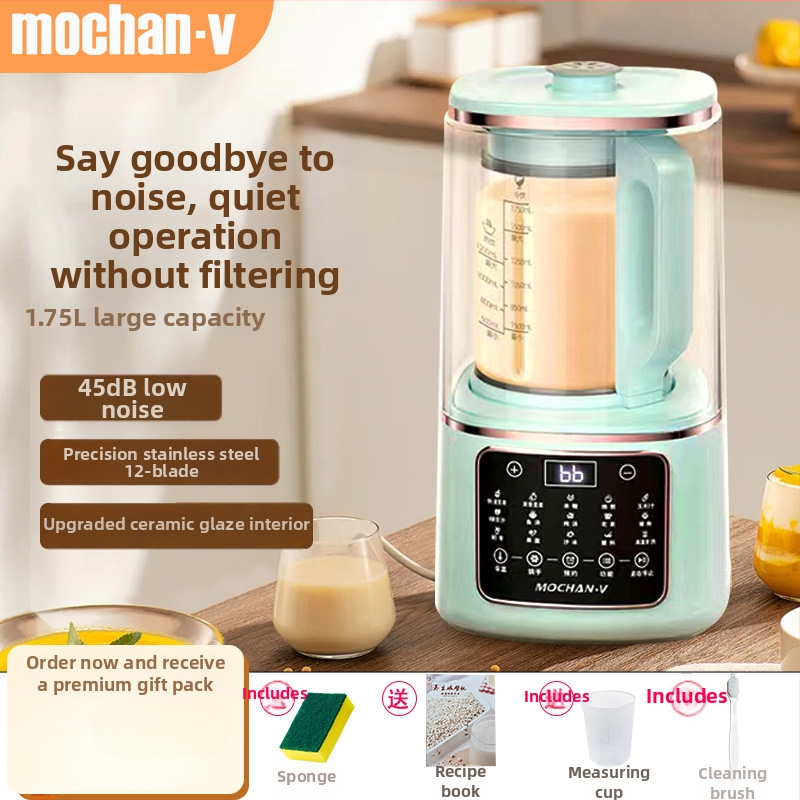 Mochan-v Kf803 stroj na sójové mlieko, plne automatický, tichý chod, bez zvyškov, viacúčelový, vhodný pre 3–5 osôb