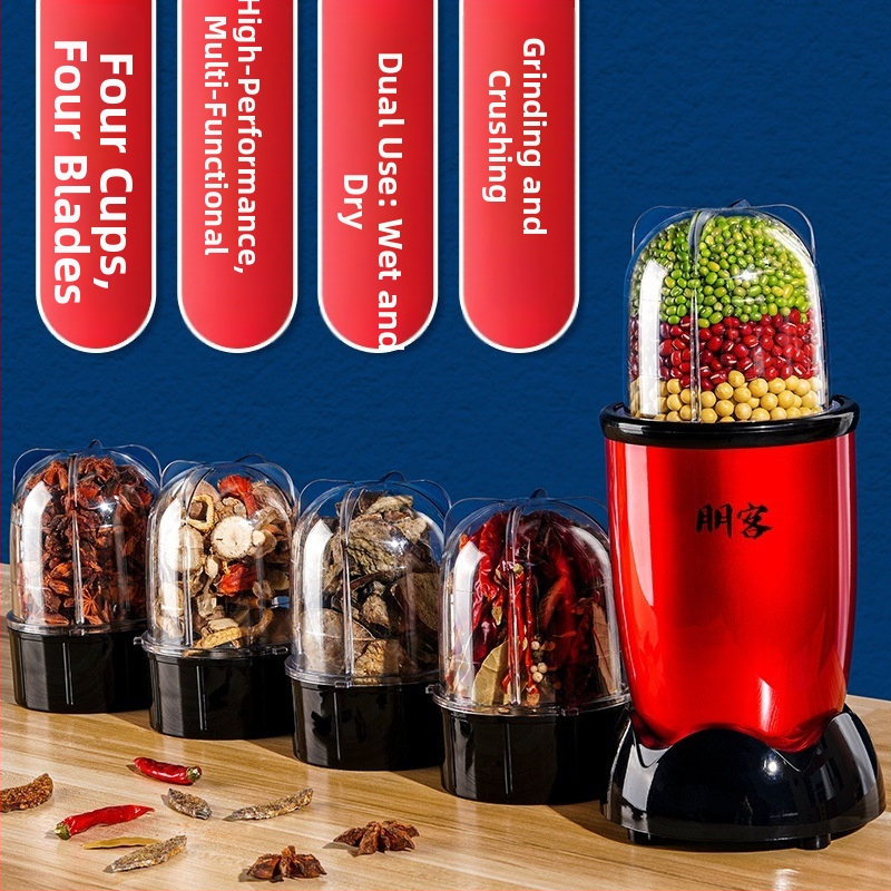 Kućni sokovnik, potpuno automatski, kompaktni prijenosni dizajn; 180W, 20000–22000 rpm, silikon unutarnja posuda, kapacitet 801–1000 ml, konični otvor za punjenje