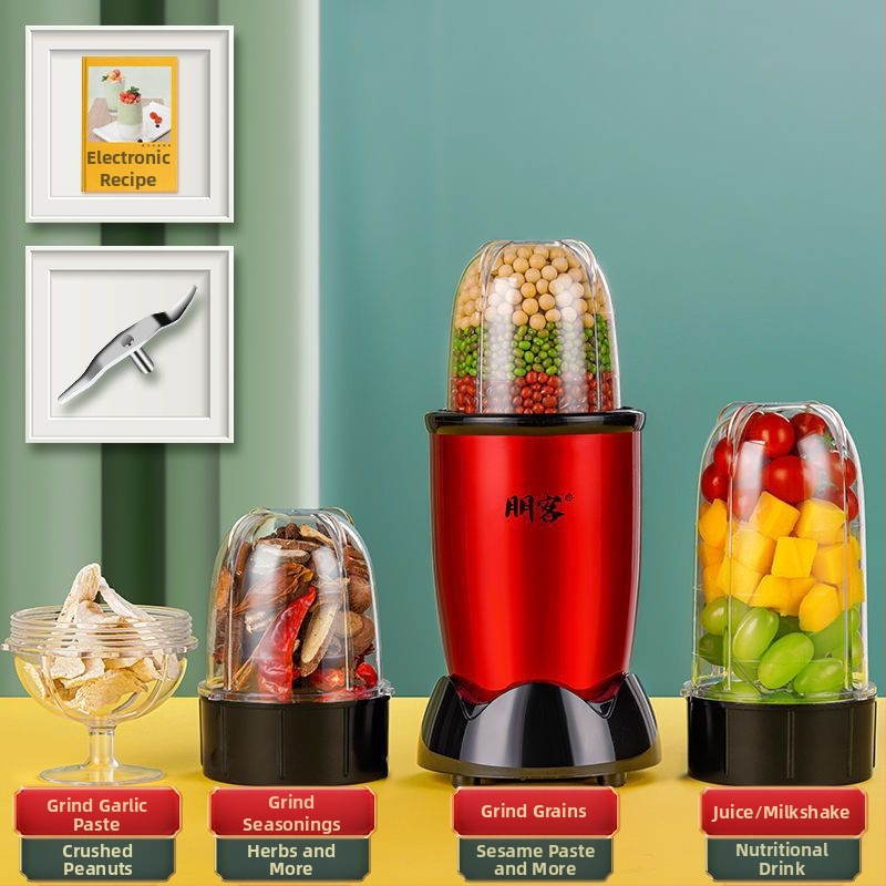 Kućni sokovnik, potpuno automatski, kompaktni prijenosni dizajn; 180W, 20000–22000 rpm, silikon unutarnja posuda, kapacitet 801–1000 ml, konični otvor za punjenje