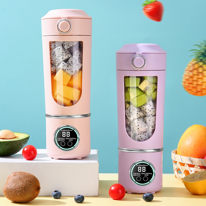 Prijenosna čaša za sokove – kompaktan višenamjenski punjivi sokovnik s ugrađenom baterijom, 150 W, kapacitet 601–800 ml, drobljenje leda.