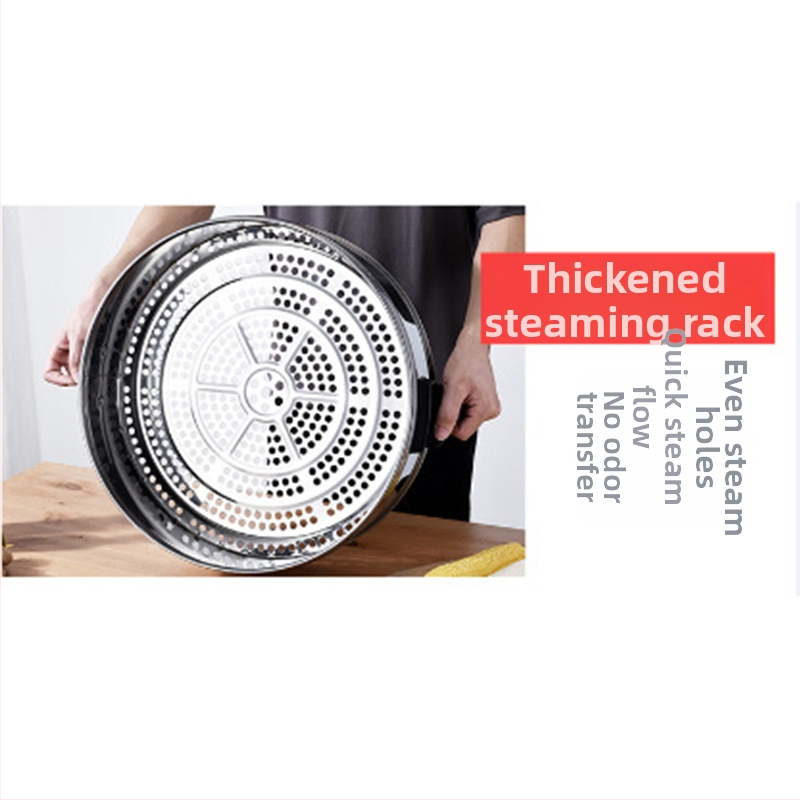 Електрически пароварник за търговска употреба, 4 слоя, стомана 201, 3200W, 220V, интегрирано парене и готвене, за хлебчета на пара и риба