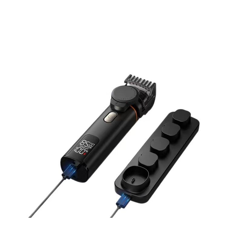 Lico Šest-u-jedan električni uređaj za kosu s motorom bez četkica, oštrice od nehrđajućeg čelika, ugrađena baterija 500–800 mAh, trajanje 1–3 sata, buka 36–45 dB