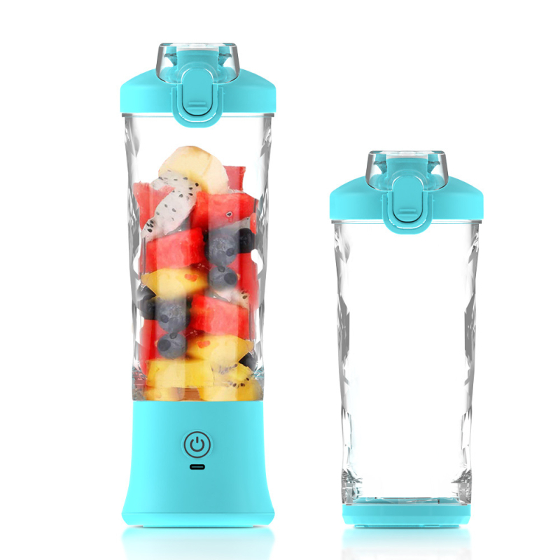 Prijenosni sokovnik i blender za led s baterijom, kapacitet 600-800 ml, 150 W motor, do 22,000 rpm, automatsko čišćenje