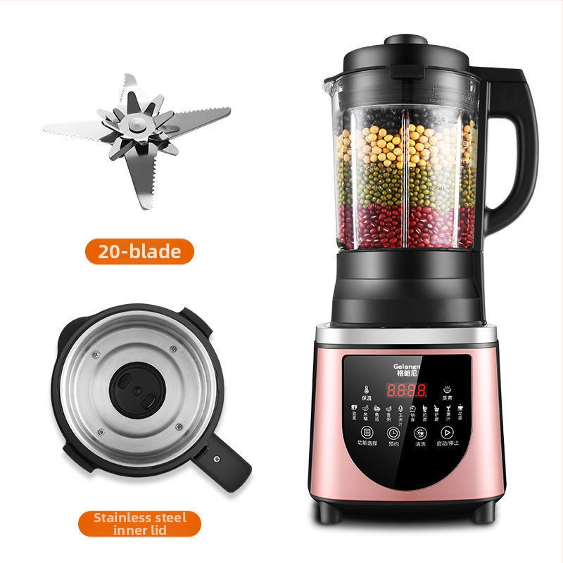 Мултифункционален домашен блендер за соево мляко и пресни сокове, напълно автоматичен, бутонно управление, обслужва 3 души, 3D равномерно нагряване