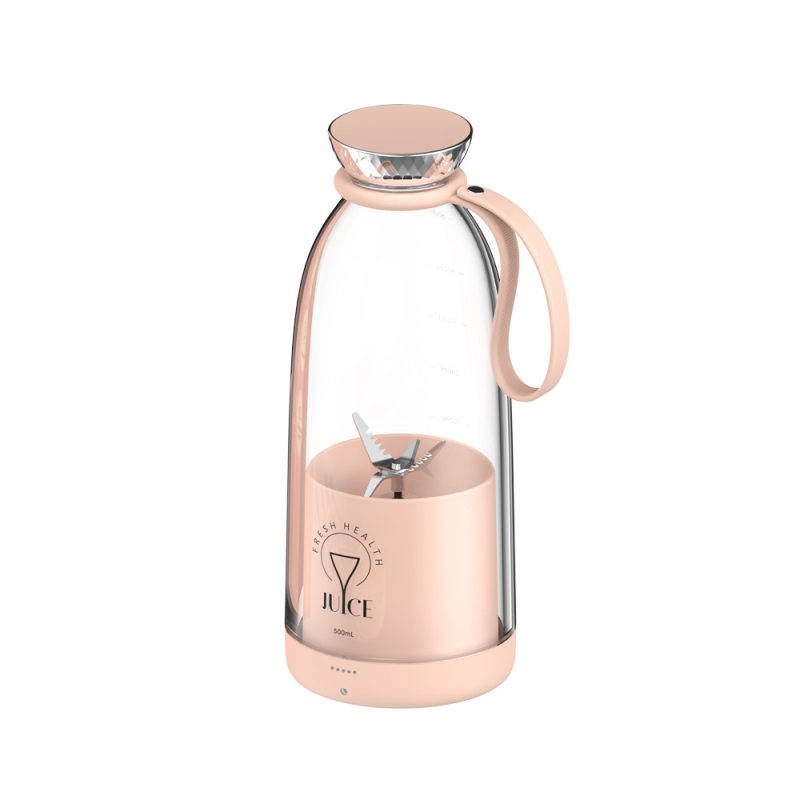 Električni prijenosni čaša za sok s ugrađenom baterijom, kapacitet 401–600 ml, snaga 200W, brzina 15001–18000 rpm, više od 5 oštrih oštrica