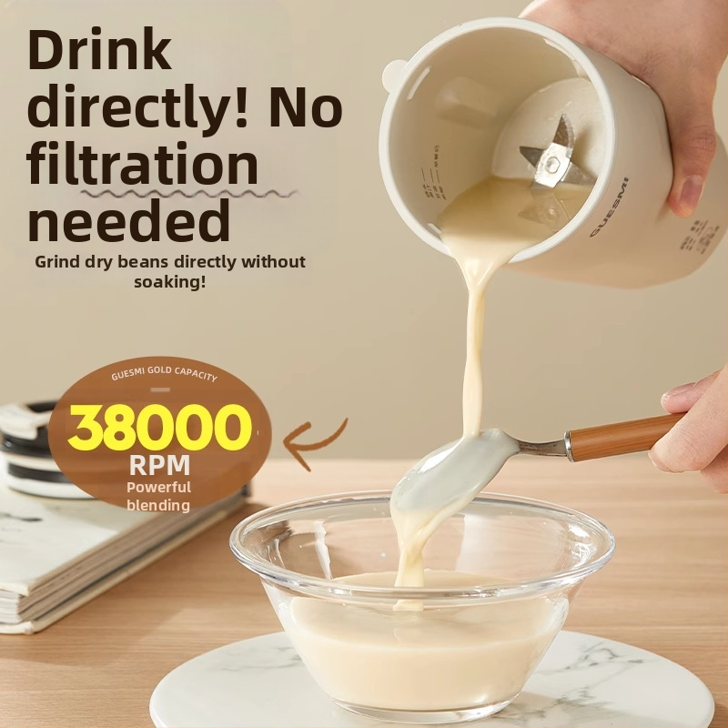 Šálka na priame pitie sójového mlieka – mini prenášateľný blender do domácnosti a kancelárie, plne automatický, 300–500W, 111–240V, kapacita pod 1 l