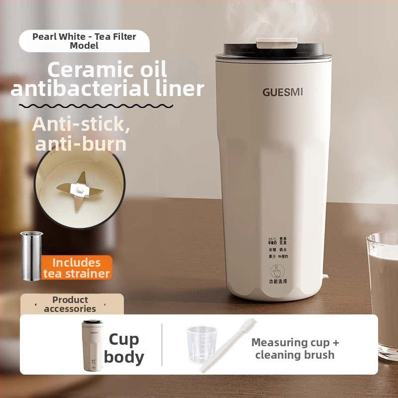 Šálka na priame pitie sójového mlieka – mini prenášateľný blender do domácnosti a kancelárie, plne automatický, 300–500W, 111–240V, kapacita pod 1 l