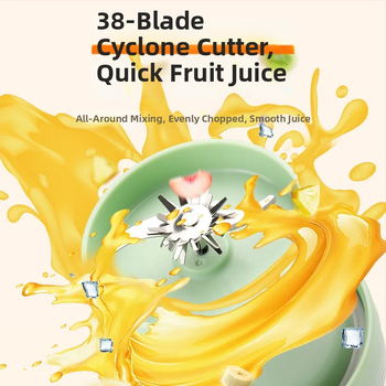 Prenosný odšťavovač - viacúčelový, 18000 ot./min, 5+ nožov, vnútorný zásobník z potravinárskeho PC, objem 1001-1500 ml