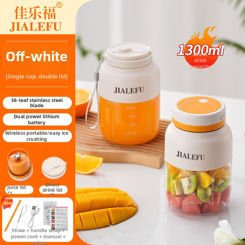 Prenosný odšťavovač - viacúčelový, 18000 ot./min, 5+ nožov, vnútorný zásobník z potravinárskeho PC, objem 1001-1500 ml