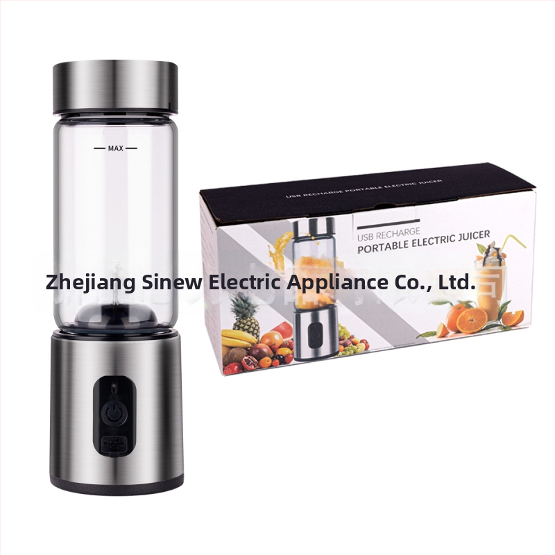 Prijenosni USB sok za voće i povrće – ugrađena baterija, 120 W, brzina 15001–18000 rpm, 5+ oštrica, kapacitet do 400 ml