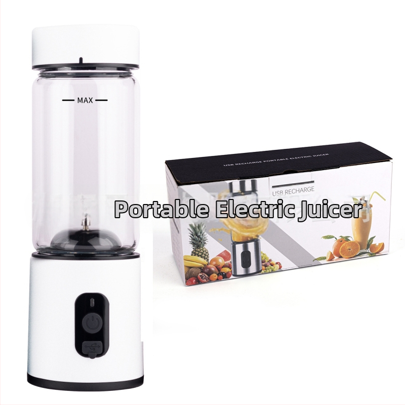 Prijenosni USB sok za voće i povrće – ugrađena baterija, 120 W, brzina 15001–18000 rpm, 5+ oštrica, kapacitet do 400 ml