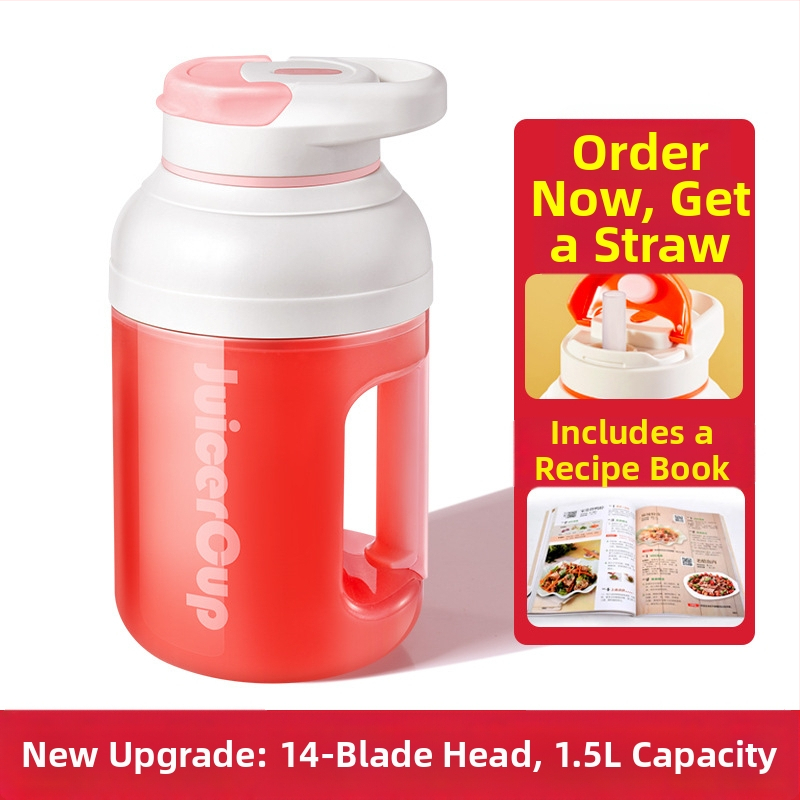 Prenosný odšťavovač pre domáce použitie – bezdrôtové nabíjanie, 150 W, rýchlosť až 20000 RPM, kapacita 400 ml, centrifugálny systém