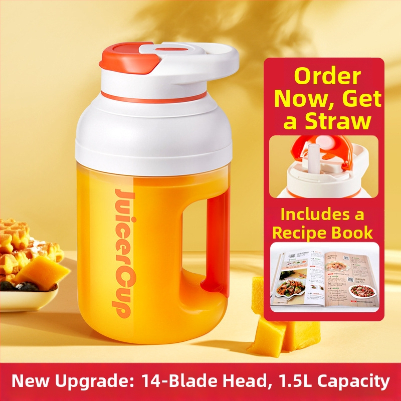 Prenosný odšťavovač pre domáce použitie – bezdrôtové nabíjanie, 150 W, rýchlosť až 20000 RPM, kapacita 400 ml, centrifugálny systém