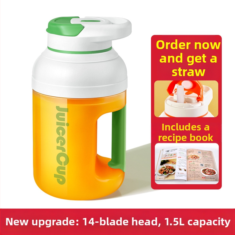 Prenosný odšťavovač pre domáce použitie – bezdrôtové nabíjanie, 150 W, rýchlosť až 20000 RPM, kapacita 400 ml, centrifugálny systém
