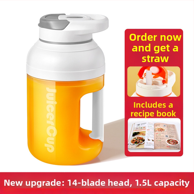 Prenosný odšťavovač pre domáce použitie – bezdrôtové nabíjanie, 150 W, rýchlosť až 20000 RPM, kapacita 400 ml, centrifugálny systém