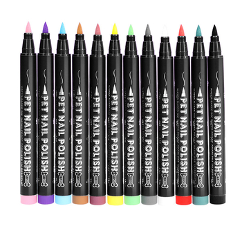 Magi marker za nokte s mekim vrhom, 12 dopunskih spremnika, DIY alat za ukrašavanje noktiju