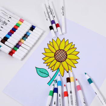 Autonomy Akril Filctoll Készlet Gyerekeknek – Vízálló, Gyorsan Száradó DIY Művészeti Készlet