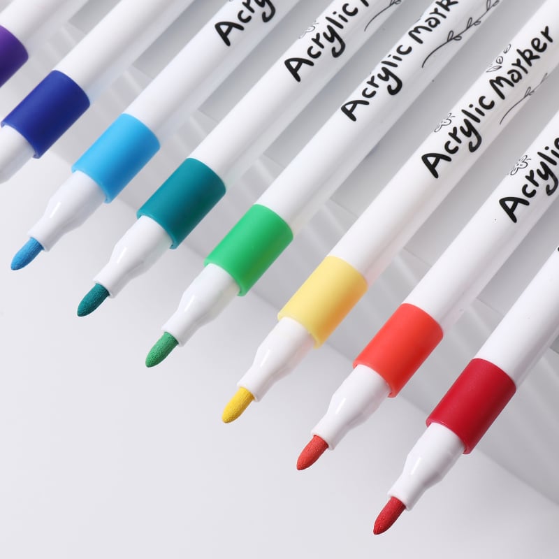 Autonomy Akril Filctoll Készlet Gyerekeknek – Vízálló, Gyorsan Száradó DIY Művészeti Készlet