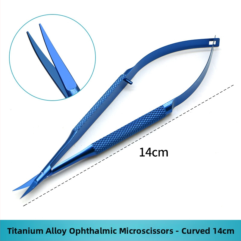 Očné konjunktívne pinzety, z nehrdzavejúcej ocele, varianty s automatickým uzavieraním a skrutkovacím zámkom, titanová zliatina, značka Wenchang Medical