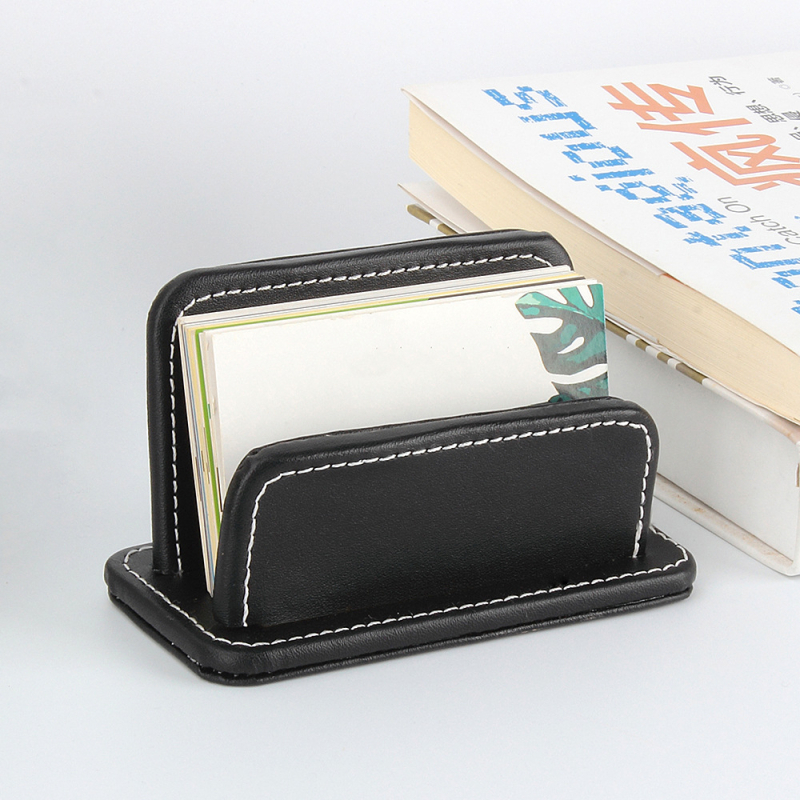 Suport pentru carduri din PVC, design geometric, logo imprimat, posibilitate de personalizare